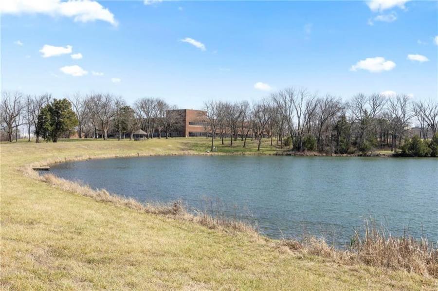 Pond and open grounds
